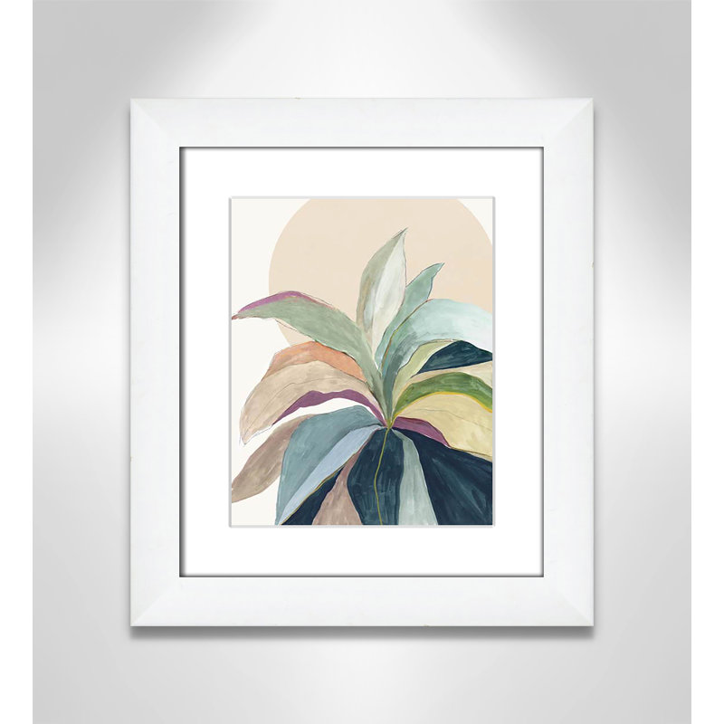 Byer Sherbrooke Sunny Bright Leaves II, impression encadrée sur papier par Asia Jensen, H 16,5 po x l 14,5 po x P 1,25 po