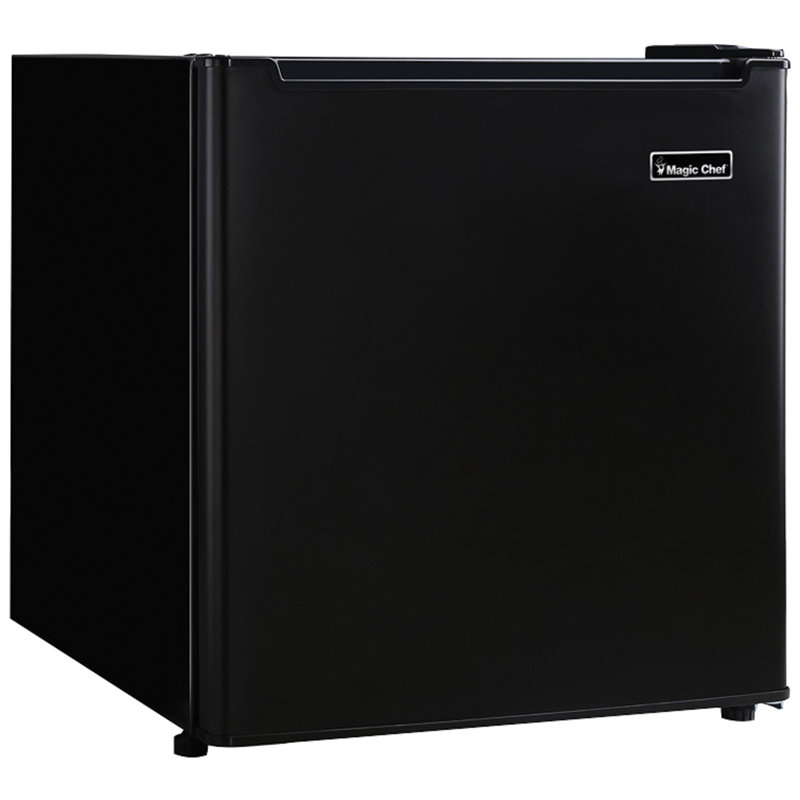 1.7 Cubic-ft Manual Defrost Refrigerator (Black)