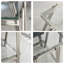Table basse moderne en acier inoxydable-403661272