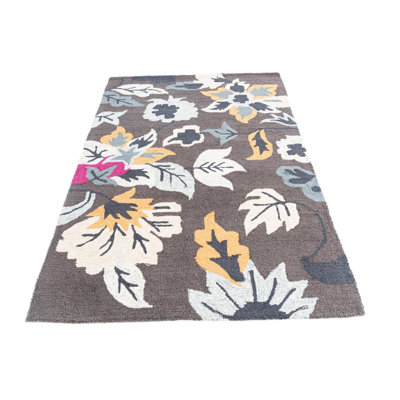 Tapis gris foncé Johansson