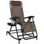 Fauteuil inclinable pliant, fauteuil zéro gravité, chaise berçante extérieure avec coussin, porte-gobelet et porte-téléphone, noir-2143209053