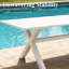 Rectangular Outdoor Dining Table , 203.2cm W 98.3cm D-1506379242