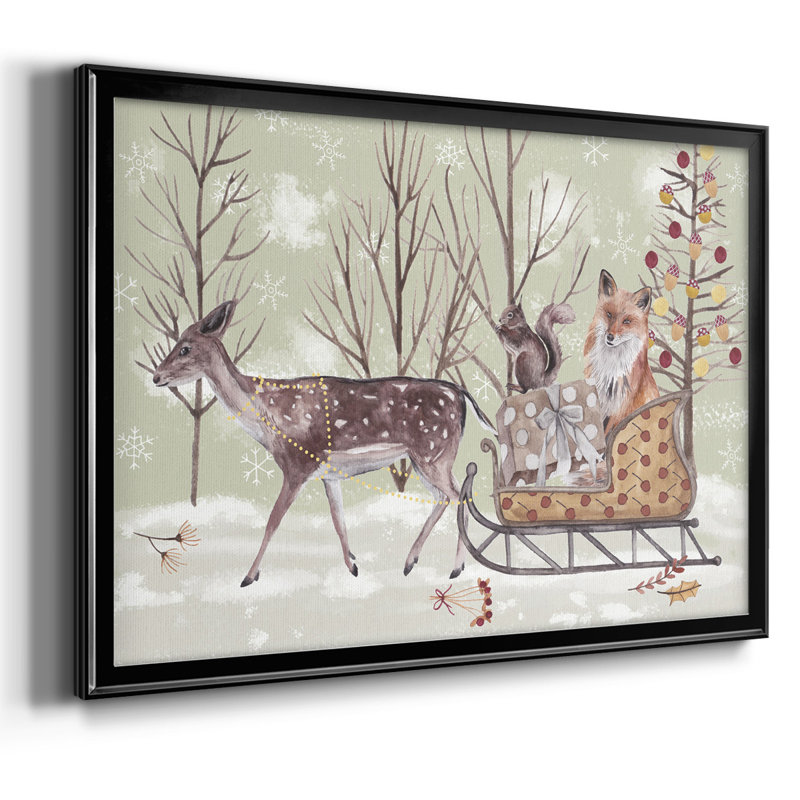 Collection Christmas Time A, H 30 po x l 44 po x P 1,5 po, Noir