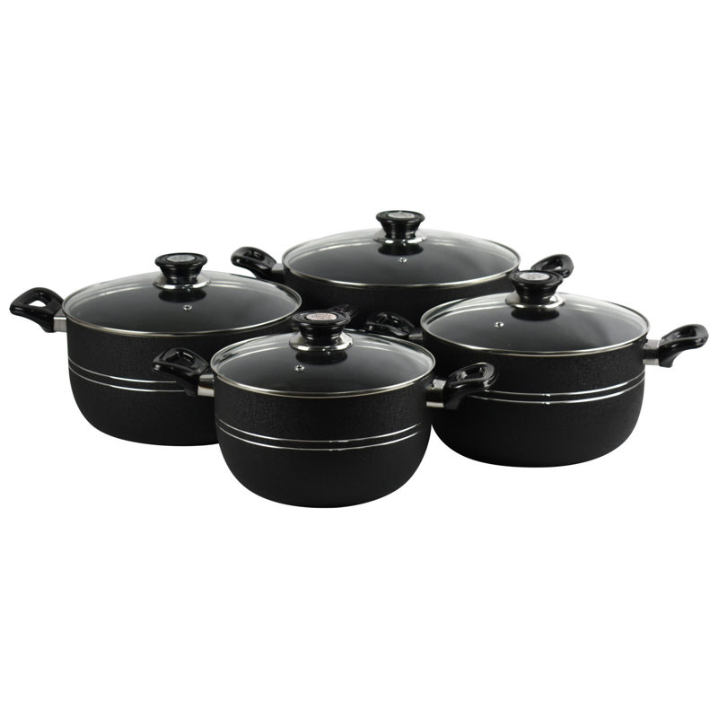 4 - Piece Non-Stick Aluminum Cookware Set