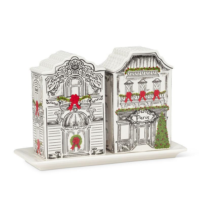 Festive Parisian Homes S&P avec plateau