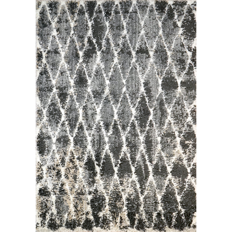 Ciera Performance Geometric Indoor Rug, Rectangle 5'3" x 7'7"