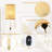 Wall Sconces with Rattan Lampshade-2108660680