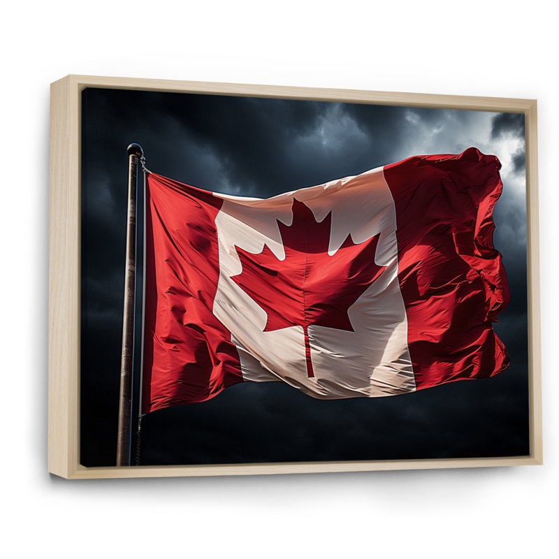 Canada Canadian Pride I - Canada Wall Décor, H 30 po x l 40 po x P 1,5 po, Naturel