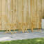 2 - Person Wood Patio Dining Set with