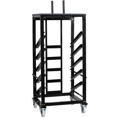 Chariot de table avec tablettes inclinées Regency