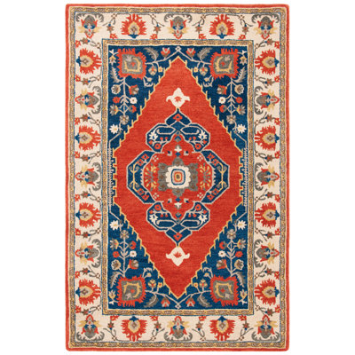 Tapis oriental en laine touffeté à la main Antiquity