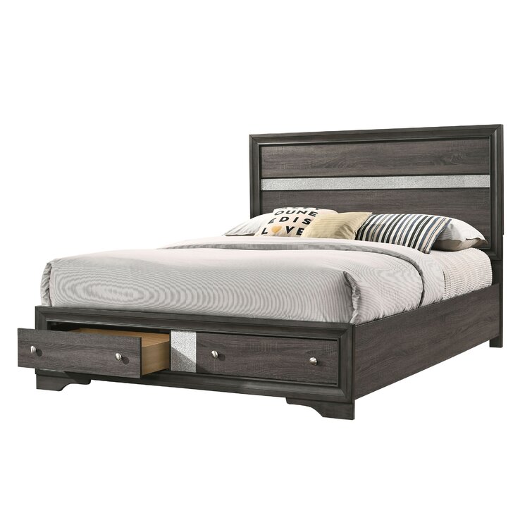 Willa Arlo Interiors Cavazos Panel Storage Bed & Reviews | Wayfair