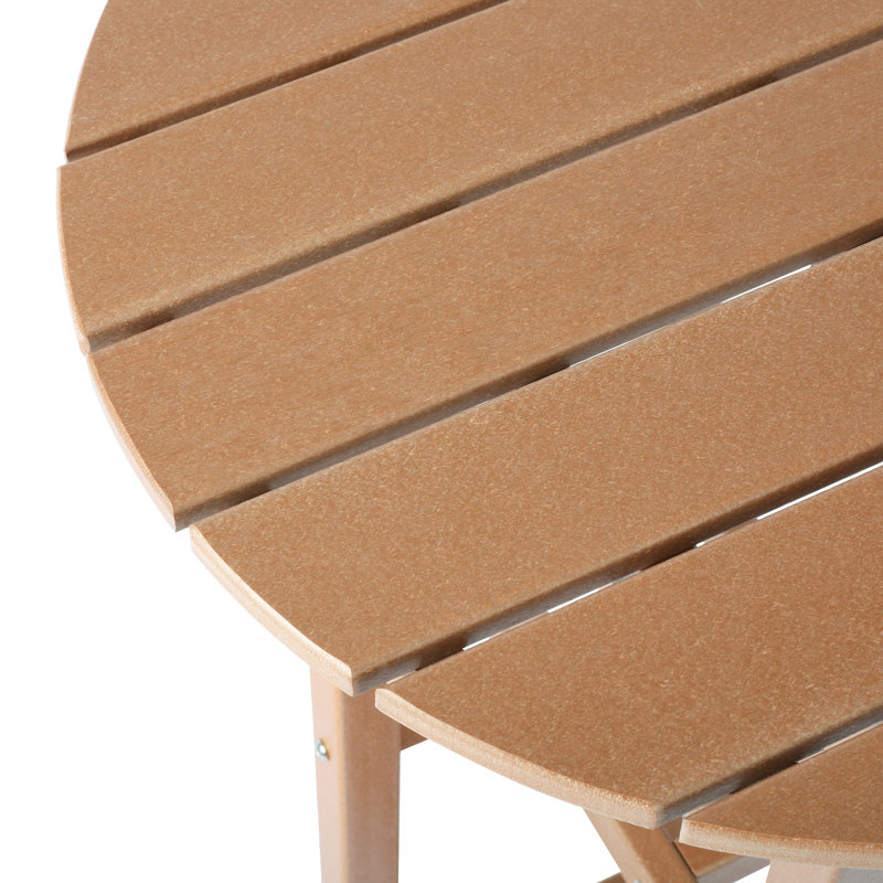 Tabouret de comptoir d'extérieur 24 po Laguna, Brun