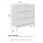 Almodovar 3 Drawer Dresser, Bedroom Furniture