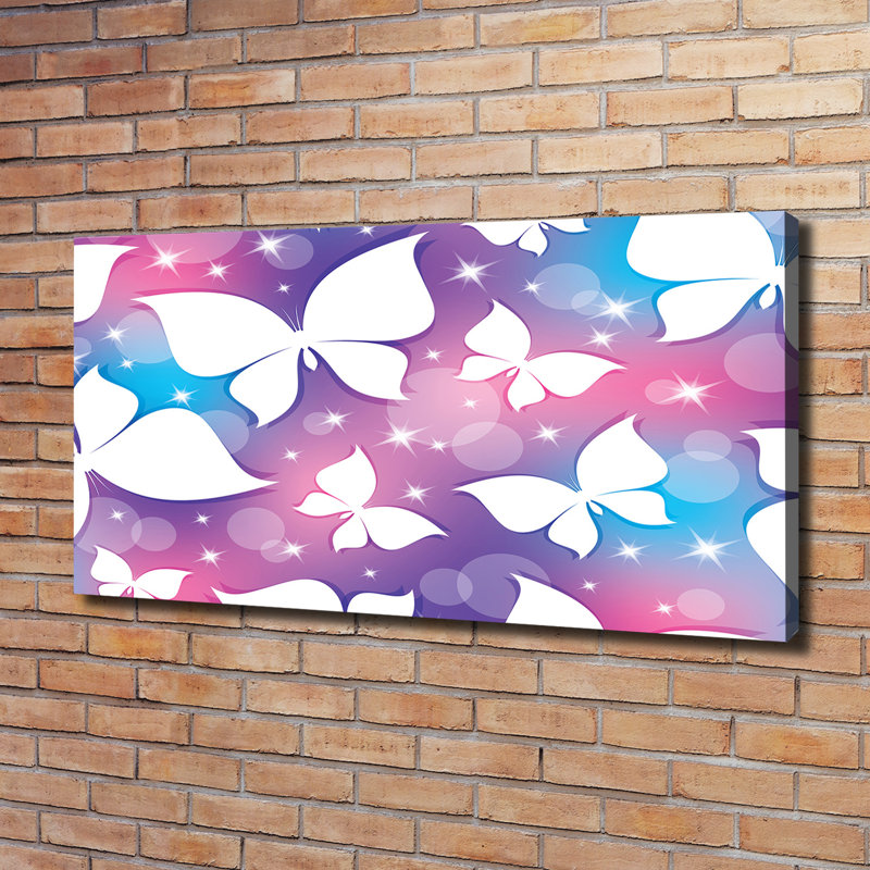 Butterflies - Wrapped Canvas Print
