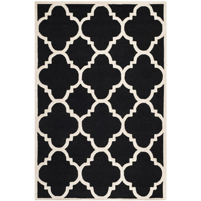 Cannen Hand Tufted Wool Geometric Rug