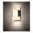 Yehiel Steel Flush Mounted Sconce