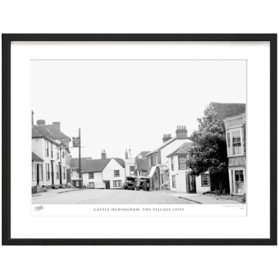 Castle Hedingham, The Village C1955 by Francis Frith - Single Picture Frame Print