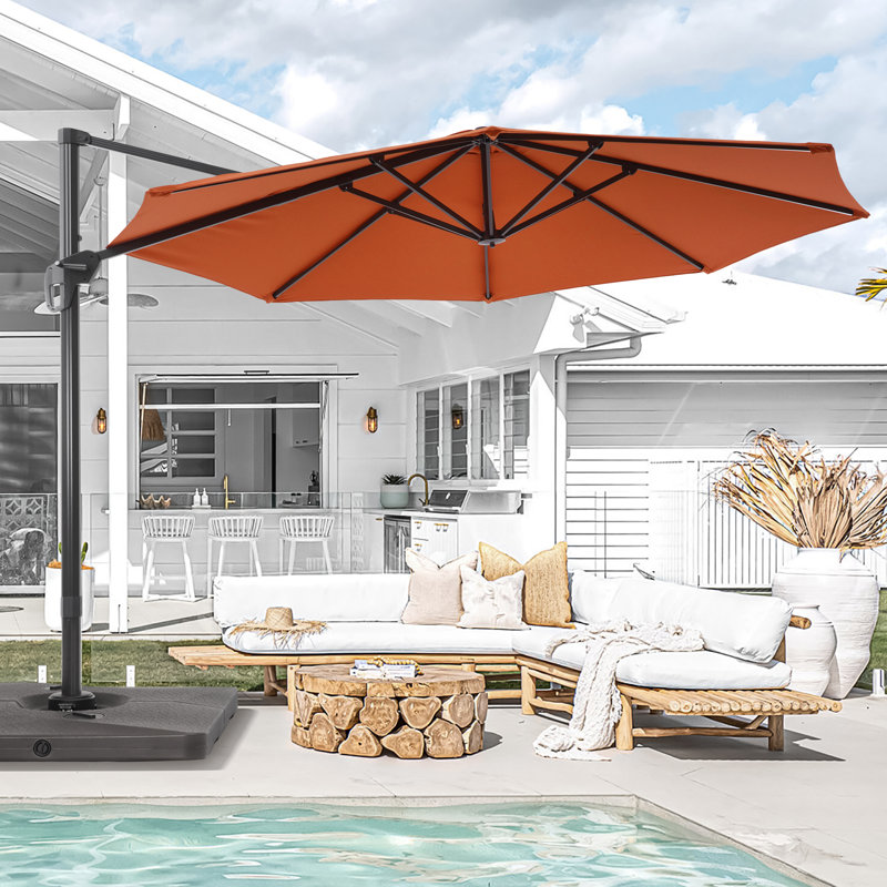 Parasol 11 'Cantilever, Rouge