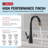 Touch2O Technology Kitchen Faucet with Touchless Technology-120278615