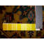 Tapis oriental jaune / rouge en laine / coton 3 pi x 5 pi Nivanna