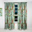 Panneau de rideau simple occultant Tropical Foliage II - Mid-Century-543230663