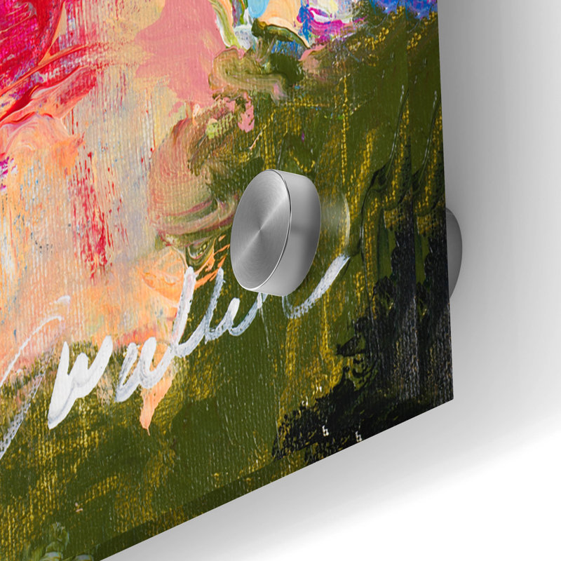 «Mac + Jack» par Richard Wallich, art mural en verre acrylique, H 24 po x l 36 po x P 0,2 po