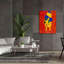 «Feisty Jack Russell» par Angela Bond, impression sur toile-1246295854