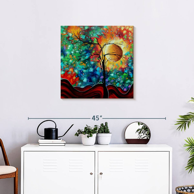 Harnek Bursting Forth, 24" H x 24" W