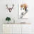 Beagle Dog In Abstract - Wrapped Canvas Painting-55314245
