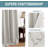 Room Darkening Curtains for Bedroom 42"/52" Wide Curtains Thermal Insulated 100”/120“/180” Wide Long Room Darkening  Curtains for Living Room Outdoor Privacy Energy Saving Curtains for Patio Door Grommet 1 Panel-935641482-935641483