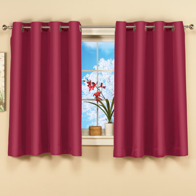 Abdualeem Tab Top Blackout Single Curtain Panel