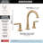 SAYLOR™ Widespread Bathroom Faucet 3 Hole, 2-handle Bathroom Sink Faucet with Drain Assembly-74993333