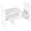 Rangement de bureau fixe Higley
