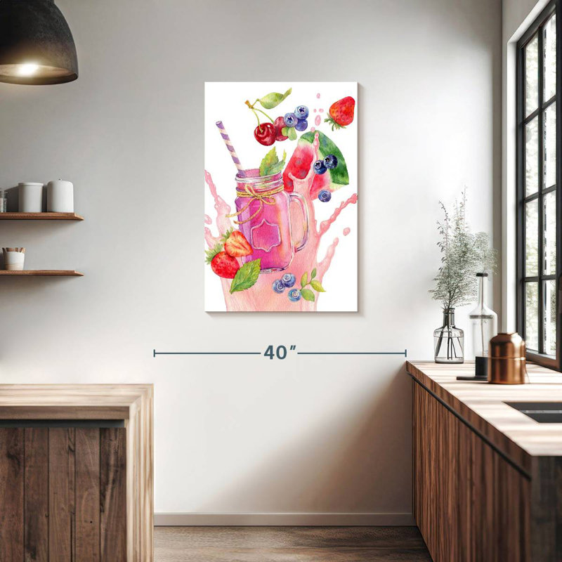 Yarlin Smoothie Splash, 36" H x 24" W