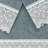  3 Piece Turkish Cotton Cream Lace Embellished Towel Set-558768875