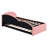Charming Tufted Daybed with Trundle and Guardrail for Versatile Use-1780968180