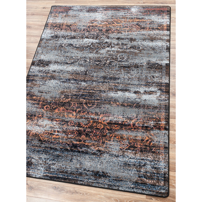 Dorleus Oriental Indoor Rug, Rectangle 4' x 5'