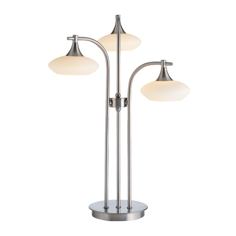 Denas 27'' Chrome Tree Floor Lamp