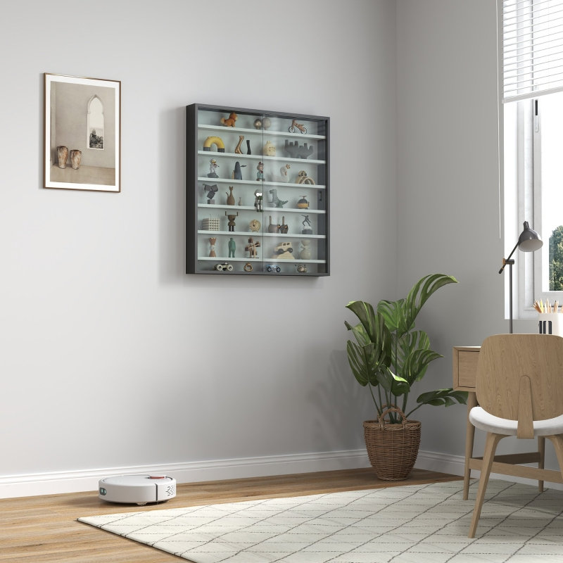 Display Cabinet, Black/White