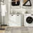 Two-Compartment Tilt-Out Laundry Sorter Cabinet