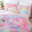 Ensemble d'édredon Fluffy 3 pièces - édredon toutes saisons de luxe avec deux taies d'oreiller-116925516-116925520