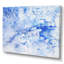 Art sur marbre bleu et blanc - reproduction sur toile-67389371-67389362
