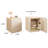 Smart Mini Password Hidden Anti-theft Safe