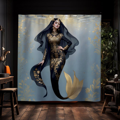 Rideau de douche Fatima Mermaid
