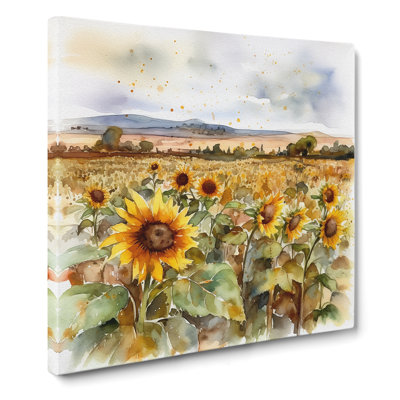 Modern Wall Art - Wrapped Canvas - Framed Print