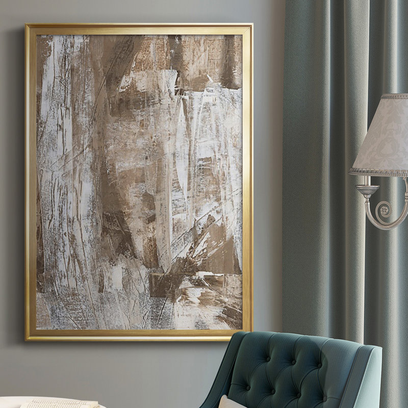 Bronzé I, reproduction encadrée de qualité supérieure, prête à être accrochée, Papier avec cadre doré, H 36,5 po x l 26,5 po