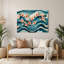Art mural gris hawaïen-2140294680