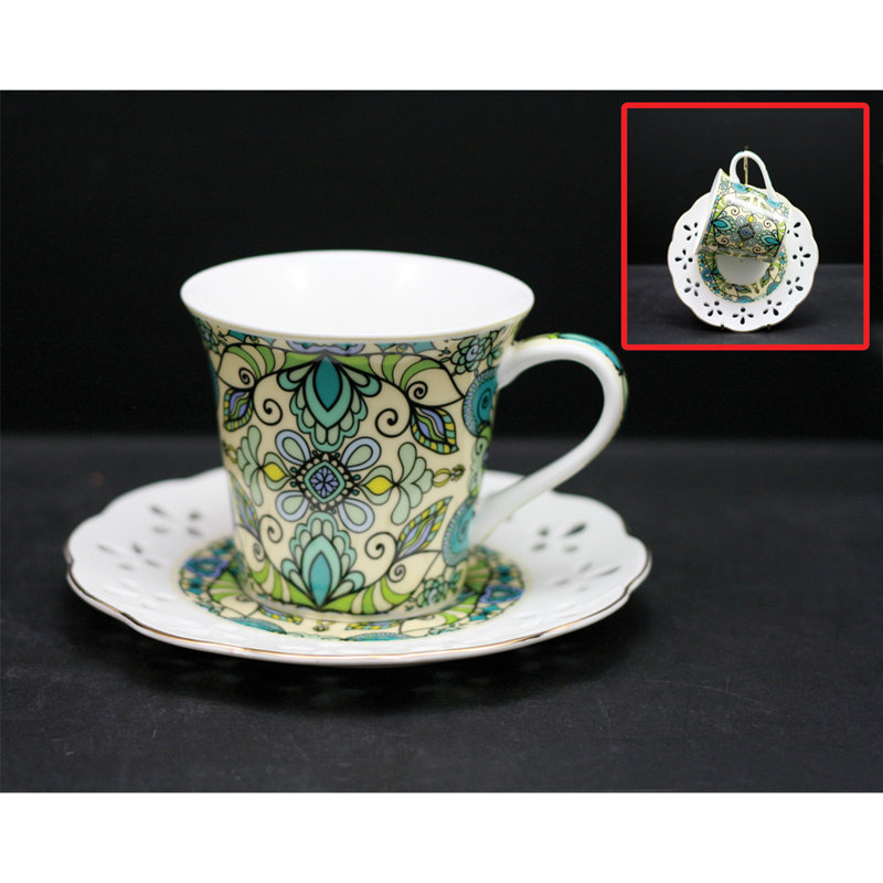 Ensemble de tasses et soucoupes