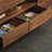 Black walnut solid wood TV cabinet-108068364